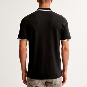 Personalizada de alta calidad de verano de los hombres de estilo clásico elegante camisa Polo cuello camiseta diseño Formal camisa polos - Product Image 3