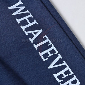 Ensemble de survêtement d'hiver pour homme, conçu sur mesure, respirant, 100 % coton, style hip-hop, 2-en-1, avec sweat à capuche et pantalon légers, couleur unie, OEM - Product Image 6