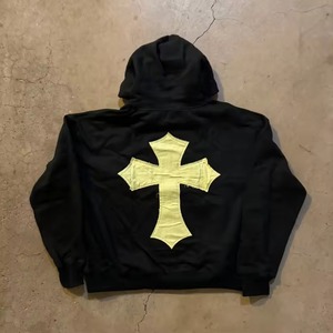 Sweat à capuche avec fermeture éclair imprimé d'usine prix bon marché sweats à capuche meilleure qualité prix compétitif étiquette personnalisée - Product Image 1