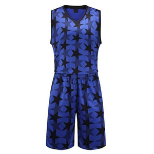 Uniformes de basket-ball personnalisés pour adultes, taille plus, sans manches, coupe ample, avec design réversible, uniformes de basket-ball respirants - Product Image 1
