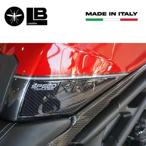 Adesivi Laterali Personalizzati 3D per Serbatoio Triumph Speed Triple 1200 RR - Decorativi - Product Image 5