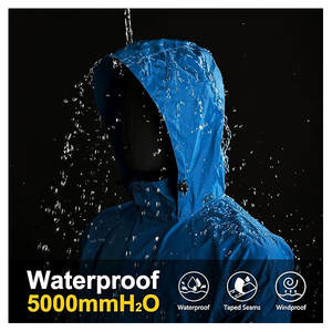 Imperméable imperméable adultes veste de pluie hommes coupe-vent extérieur compressible veste de pluie pour les motocyclistes voyage occasions de pluie - Product Image 2