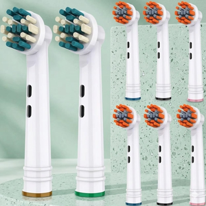 Wholesale US DuPont Bristle Medium Round <b>Toothbrush</b> <b>Head</b> Refills for Household Use Electric <b>Toothbrush</b> <b>Heads</b> OEM Factory - Product Image 1