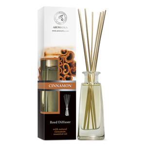 Diffuseur de parfum à la cannelle Aromatika 100 ml avec huile essentielle naturelle, parfum longue durée - Product Image 1
