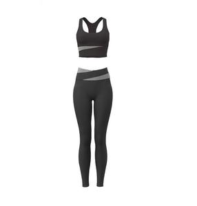 <b>Womens</b> Bra & Legging <b>set</b> Light <b>Weight</b> & Breathable Fabric High Quality Yoga <b>Set</b> Custom Front Logo Available With OEM Service - Product Image 5