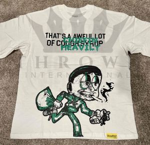 เสื้อยืดผู้ชายแขนสั้นพิมพ์ลายขนาดใหญ่สไตล์สตรีทแวร์ฮิปฮอปแบบหลวมๆ ขายส่งจำนวนมาก - Product Image 1