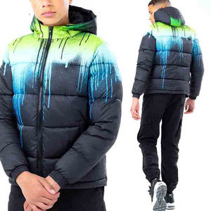 เสื้อแจ็กเก็ตขนเป็ดสำหรับผู้ชายเสื้อโค้ทกันหนาวระบายอากาศได้พิมพ์ลายได้ตามต้องการพร้อมผ้าแคนวาสคุณภาพสูงดีไซน์แฟชั่น - Product Image 6