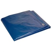 Bâche en polyéthylène robuste de qualité supérieure, tissu maillé enduit, imperméable, léger, pour couvrir les machines industrielles en usine