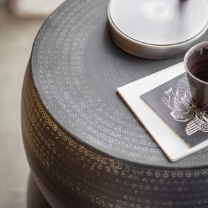 ม้านั่งข้างอะลูมิเนียมแบบทำมือสำหรับเฟอร์นิเจอร์ห้องนั่งเล่น - Product Image 3