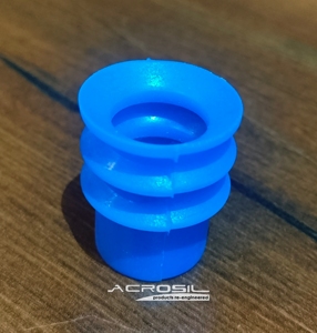 Soufflet d'aspiration en silicone Soufflet Ventouse sous vide flexible Produit en caoutchouc - Product Image 1