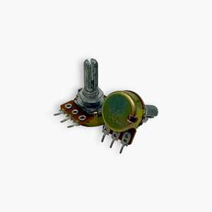 Lot de 4 potentiomètres linéaires rotatifs 10k, tolérance 20%, pas de broche 5mm, actionneur moleté, livraison gratuite - Product Image 4