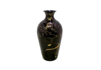 Fleur d'extérieur personnalisable de haute qualité, motif floral imprimé, design de luxe en laiton, soufflée à la main, écologique, durable et légère