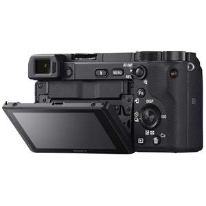 Appareil photo hybride Micro Four Thirds A6400 HD avec objectif zoom, carte mémoire 64 Go et microphone pour la photographie et l'enregistrement vidéo - Product Image 3