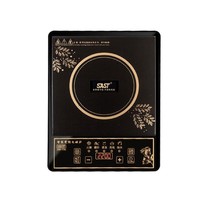 Cocina de Inducción Eléctrica Inteligente de 2200W, Resistente al Agua, con Voltaje Universal, Placa de Cerámica de Alta Resistencia y Pantalla Táctil