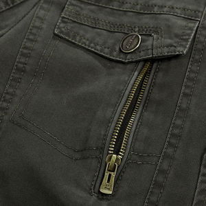 Abrigo de Invierno de Mezclilla Gruesa Premium, Chaqueta Larga de Moda Urbana, Ropa Casual Personalizable para Marcas de Moda y Minoristas - Product Image 2