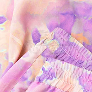 Pantalon de survêtement évasé droit pour hommes, taille élastique, logo personnalisé, coupe ample, taille haute, pantalon baggy décontracté en polyester de style coton - Product Image 5