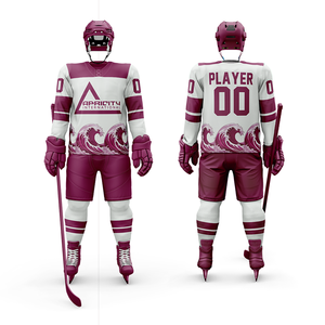 Vêtements de sport durables et respirants personnalisés OEM ODM vente en gros uniformes de hockey sur glace maillots d'équipe pour vêtements de sport - Product Image 3