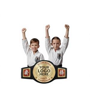 Cinturón de campeonato barato para niños, cinturón de campeonato en blanco, cinturón de campeonato - Product Image 1