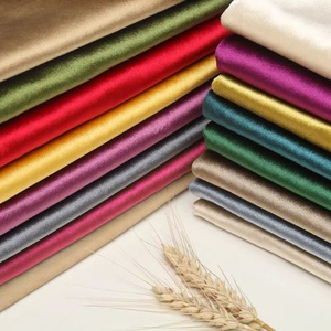 High Quality Soft Holland <b>Velvet</b> Fabric 100%Polyester Upholstery Plain Color Holland <b>Velvet</b> Fabric for Sofa <b>Curtain</b> Living Rooms - Product Image 5