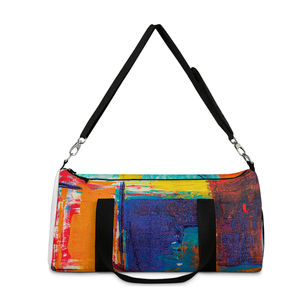 Sac de sport en polyester de haute qualité, durable, léger, respirant, tissu imperméable, poignée douce et confortable, compartiment spacieux - Product Image 5