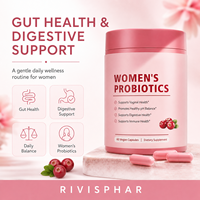 Probiotiques naturels à base de plantes pour la santé féminine, extrait de canneberge, antioxydant, soutien beauté, flore vaginale et soin intestinal, capsules quotidiennes