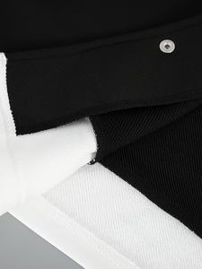 Ensemble Moderne Assorti Chemise et Short pour Homme & Tenue d'Été Texturée à Manches Courtes Look Noir - Product Image 6