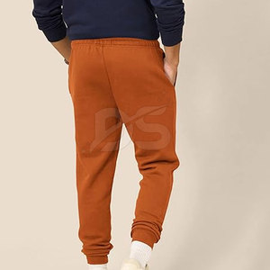 กางเกงจ็อกเกอร์เอวกลางสำหรับผู้ชาย ผ้าฝ้าย 100% นุ่ม สวมใส่สบาย น้ำหนักเบา ไม่ยับ แห้งเร็ว บริการ OEM ทรงพอดีตัว เหมาะสำหรับใส่ในชีวิตประจำวัน - Product Image 3