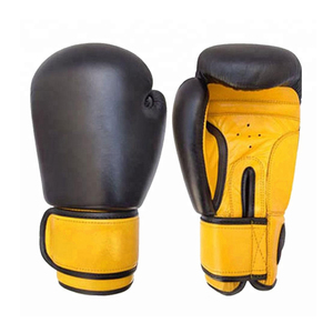 Nueva llegada al por mayor personalizado de cuero sintético guantes de boxeo 10oz 12oz 140z entrenamiento profesional y guantes de combate - Product Image 1