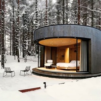 Maison Capsule Spatiale Préfabriquée Conteneurisée, Isolée, Pliable et Extensible, 20/40 pieds, à Faible Coût, Modèle Honduras, Clé en Main, pour le Commerce
