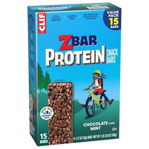 Barras de Proteína Zbar - Sabor Chocolate y Menta - Barras de Proteína Crujientes (Paquete de 15) - Product Image 3