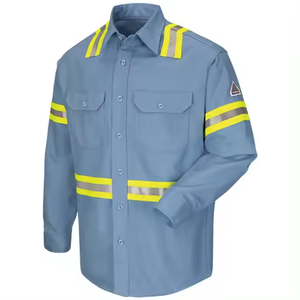 Chaqueta cálida de primavera con cuello levantado y capucha para hombre, ropa de trabajo para exteriores, uniforme de seguridad Industrial, protección resistente - Product Image 6