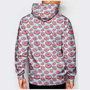 Breathable <b>Sublimation</b> Casual Hoodie for Man Anti Wrinkle Sustainable Comfortable Winter Wear Custom Design <b>Sublimation</b> <b>Hoodies</b> - Product Image 5