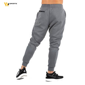 Pantalones de chándal con cremallera personalizables para hombre, pantalones de chándal impermeables transpirables para adultos, opciones de entrenamiento de talla grande - Product Image 2