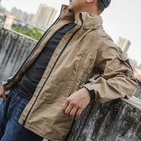 Veste de combat tactique d'hiver pour hommes Ripstop noir personnalisé en gros Camouflage à manches longues respirant et écologique à séchage rapide