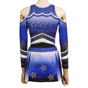 Uniforme de Animadoras Personalizado para Adultos, Estilo Nuevo, Ropa Deportiva, 100% Poliéster, Impresión Digital - Product Image 2