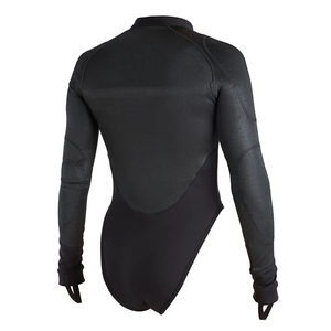 ชุดบอดี้สูทแขนยาวสำหรับผู้หญิงชุดบอดี้สูทแขนสั้นแบบรูดซิปแบบแห้งเร็วสำหรับฤดูร้อน - Product Image 2