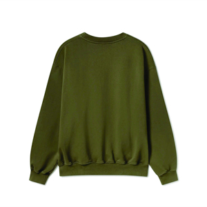 <b>Men's</b> Oversized Crewneck Pullover Sweatshirt High Quality Polyester/Cotton Heavy Fleece <b>Hoodie</b> Custom Logo Drop Shoulder Winter - Product Image 1