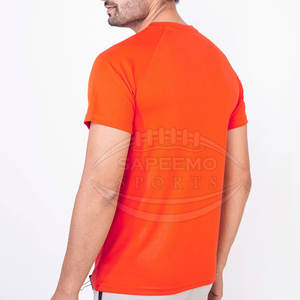 Camiseta de Entrenamiento para Hombre de Alta Calidad, 100% Algodón, Logotipo Personalizado, Secado Rápido, Transpirable, Ropa Deportiva Ecológica - Product Image 6