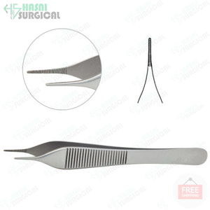 Pinzas quirúrgicas de Punta dentada de 15cm Adson Dental alemán de alta calidad, fórceps médicos de tejido de Hasni Surgical - Product Image 5