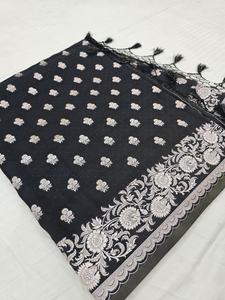 Sari de mariage et de fête de qualité supérieure, best-seller, design exclusif, classique, traditionnel, pour mariée indienne et pakistanaise - Product Image 2