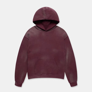 Top Ranking Acid Wash Hoodie pour hommes pas cher prix basics coton mélangé respirant anti-boulochage élégant Acid Wash Hoodie pour hommes - Product Image 1