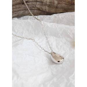 Collana in argento Sterling 925 con gocce d'acqua di Design placcato in rodio 14K oro turchese diamante alla moda regalo di natale A04 venditore - Product Image 2