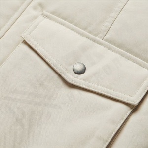 New Comfortable 2025 Men's Hooded Formal Cotton Fleece Parka <b>Jacket</b> Customizable Premium with High Quality - Product Image 5