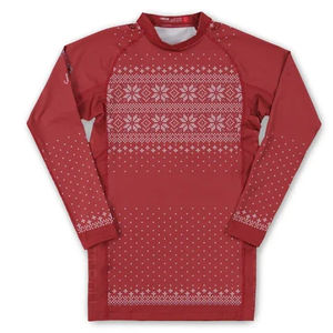 OEM Compression MMA Rashguard Long Bjj Chemise avec manches courtes et logo personnalisé Tissu Design Rash Guard - Product Image 1