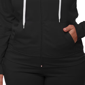 Conjunto de Pantalones Deportivos Personalizados para Mujer, Sudadera Corta y Pantalones Deportivos, Ropa Deportiva Urbana, Chándal de 2 Piezas, Sin Reseñas Todavía - Product Image 5