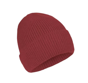 Bonnet en polyester de couleur unie, bonnet tricoté ample, bonnet chaud unisexe, bonnet d'hiver rayé, confortable, doux, chaud et épais - Product Image 3