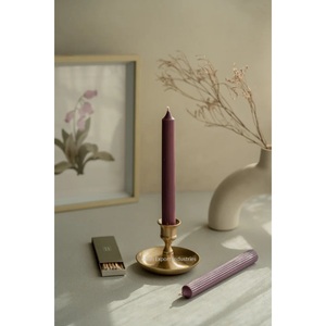 Premium Gold Finished Metal Taper <b>Candle</b> Holder for Home Wedding Christmas Tabletop Decor <b>Tapered</b> Candlestick Holder - Product Image 6