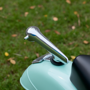 Manija del panel lateral izquierdo para motocicleta Lambretta LD modelo 1954-1958 con embellecedor cromado - Product Image 3