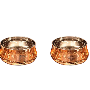 Porte-gobelet de crème glacée en cuivre pur, de qualité supérieure, élégant pour la maison, l'hôtel, le Restaurant - Product Image 1