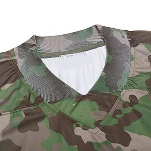 Ropa de calle con impresión sublimada personalizada, camiseta de fútbol a la moda, diseño bordado, camiseta de fútbol americano de Equipo Nacional corto de malla - Product Image 4